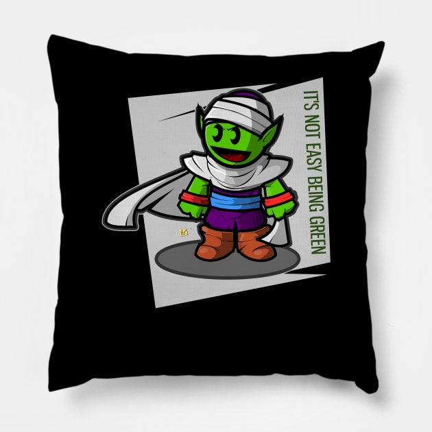 it's not easy being green... or Namek Pillow by vhzc