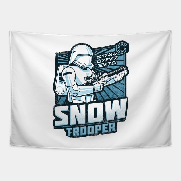 First Order Hero: Snowtrooper Tapestry by CoryFreemanDesign