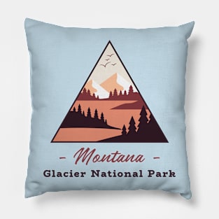 Montana glacier national park Pillow