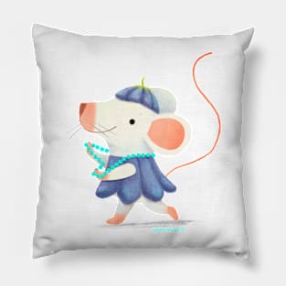 Miss Spring Mouse Pillow