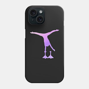 An Acrobat Doing a One Arm on Blocks Phone Case