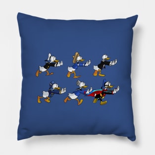 Donald Through the Years Pillow