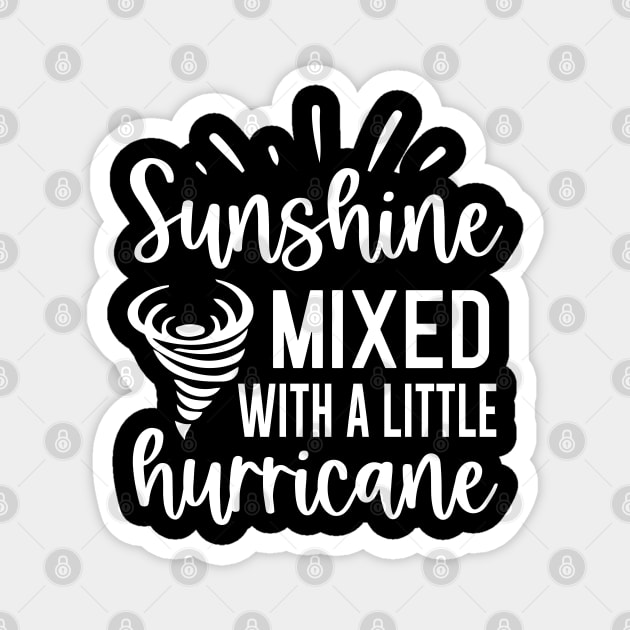 Sunshine Mixed With A Little Hurricane Magnet by Dojaja