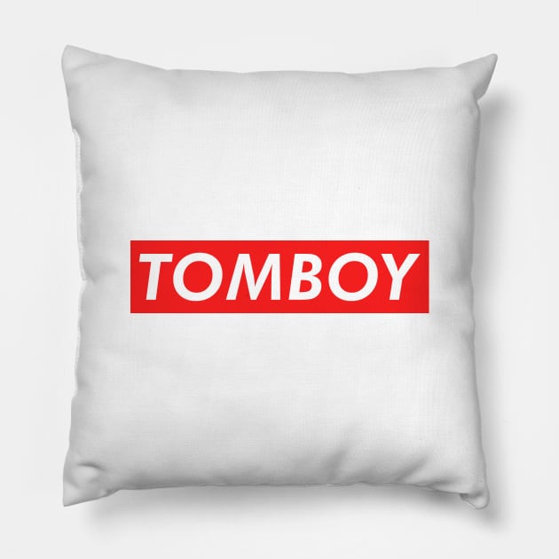 Tomboy Pillow by NotoriousMedia