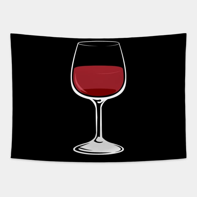 Wine Wineglas Red wine white wine rose tasting taste Tapestry by Shirtbubble