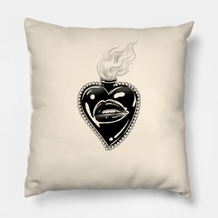 Sacred Kiss - transparent Pillow