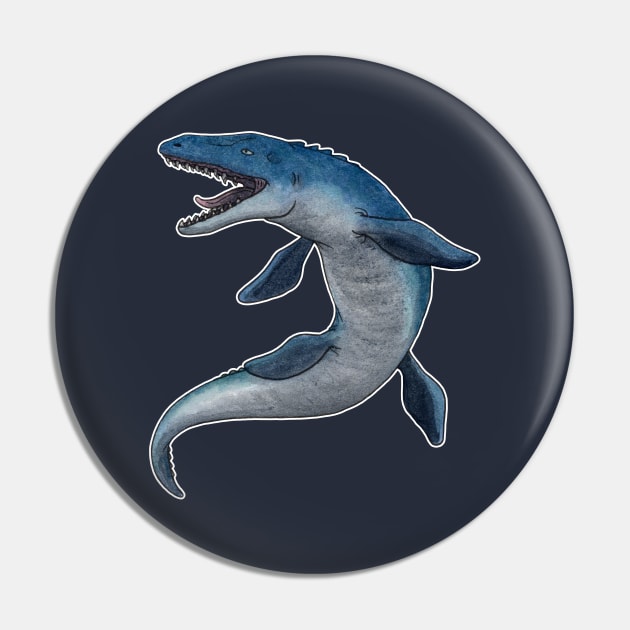 Mosasaurus Pin by Savousepate