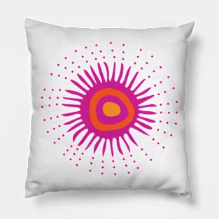 Good Vibes Sunshine Indigenous WAWEZHI CANADA Pillow