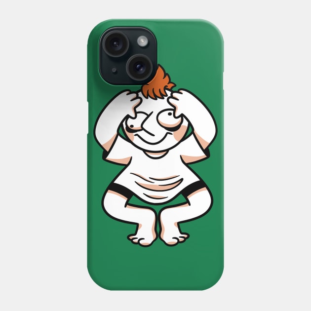 Orange Weirdo Phone Case by Get A Klu Comics