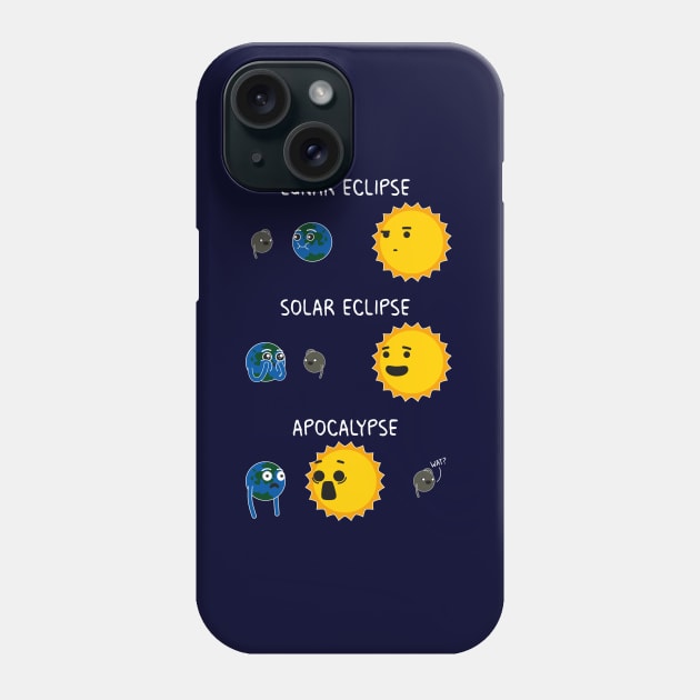 Eclipses Phone Case by TieUp Studio