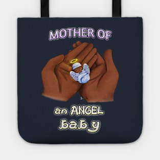 Mother of an Angel Baby (Black) Tote