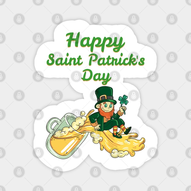 St Patricks Day Magnet by Kencur