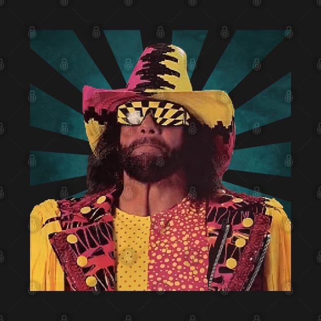 Macho Man II Retro Pixel II 70s by Simple Craft Shop