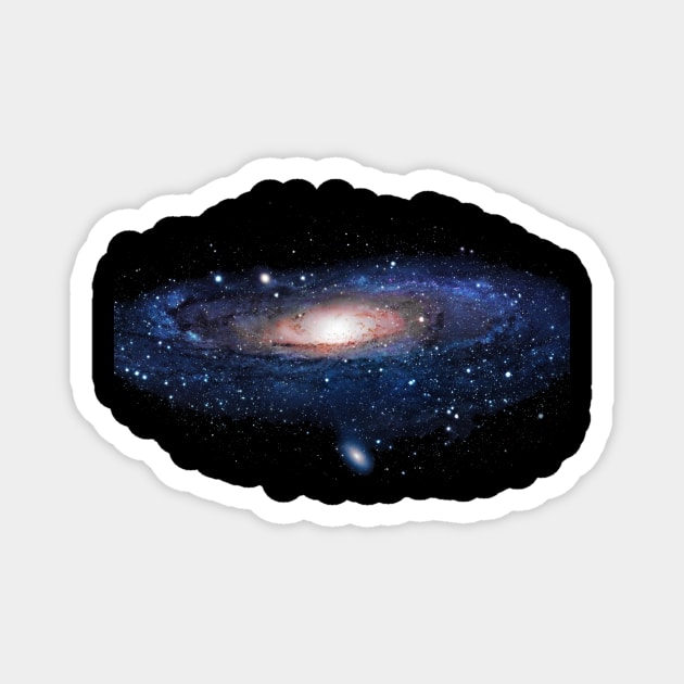 Space Nebula Galaxies - Andromeda Galaxy Magnet by vladocar