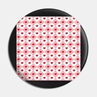 Valentine's Day Pattern Pin