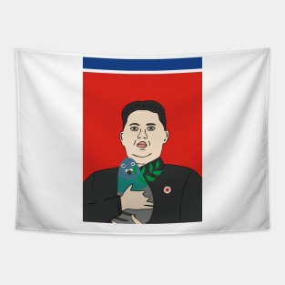 Kim Jong-un Tapestry