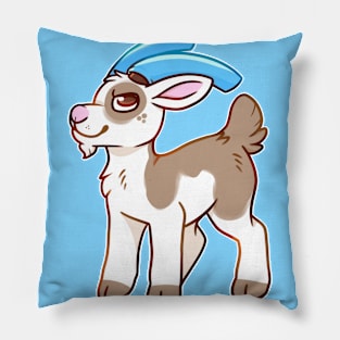 Goat with Pool Noodles Pillow