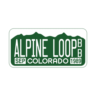 Alpine Loop Backcountry Byway license plate T-Shirt