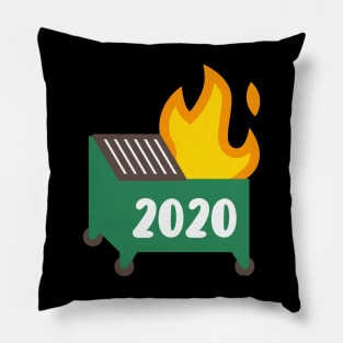 Dumpster fire Pillow