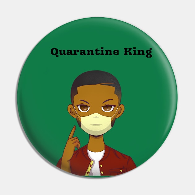 Quarantine king- Quarantine gift for him Pin by Eva Wolf