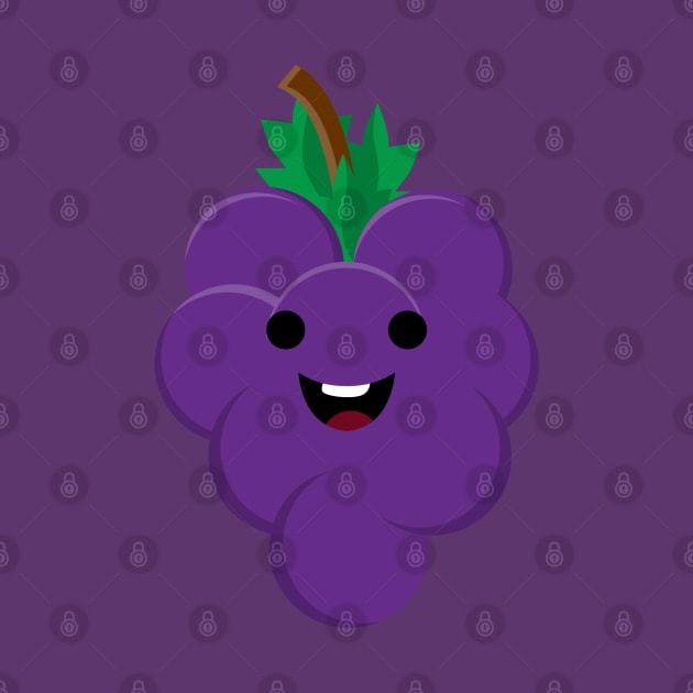 cute grape by littlefrog