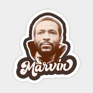 Marvin Gaye / Retro Style Design Magnet