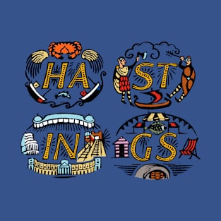 Hastings Seaside Town T-Shirt