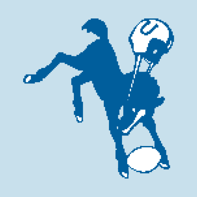 Indianapolis Colts Retro 8 Bit by kablamo