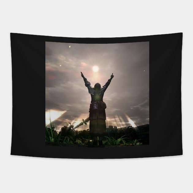 Praise the Sun Tapestry by marisaj4488