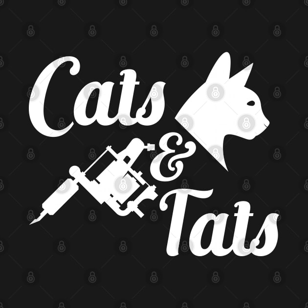 Cat and Tattoo - Cats and tats by KC Happy Shop