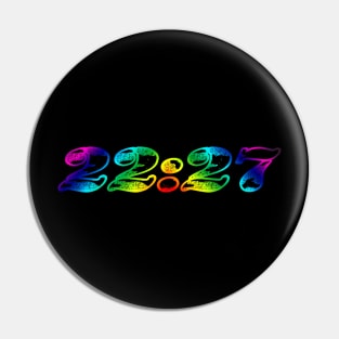 A special twenty two twenty seven Pin