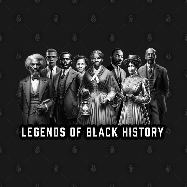 Legends of Black History by UrbanLifeApparel