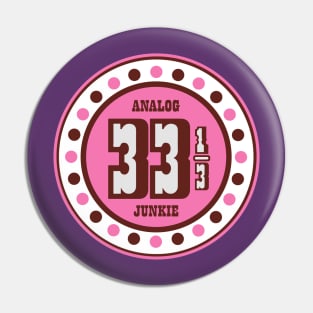 33 1/3 FLAVOR Pin