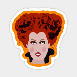 Red Witch Magnet