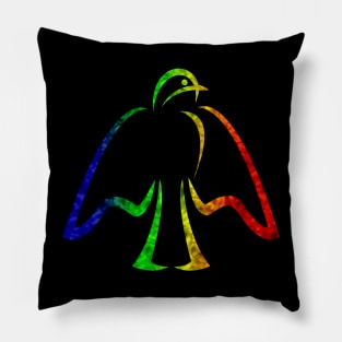 Freedom Bird Dove Peace Faith Design Pillow