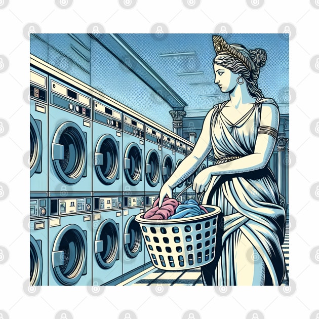 Laundry Day-Goddesses by Delulu Designs