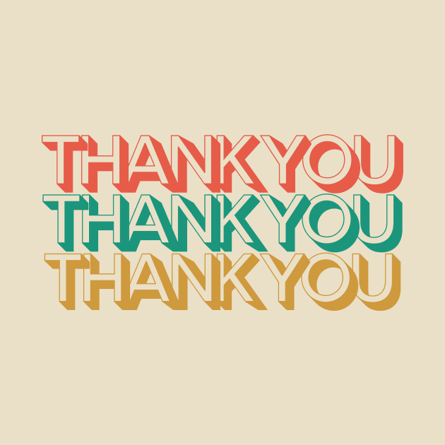 Thank You: Vintage Retro by GoodWills