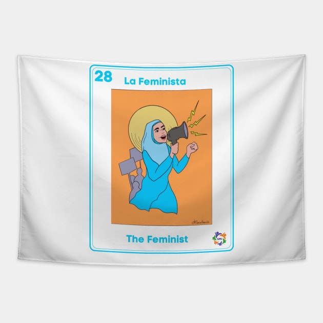 La Feminista Tapestry by Somos Mujeres Latinas 