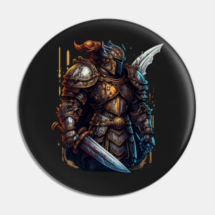 The Colossus Warrior Pin