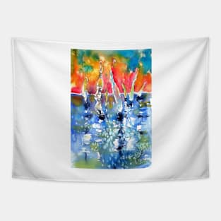 Sailboat Tapestry