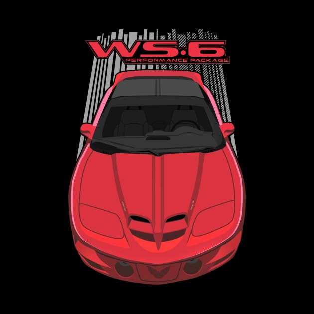 Pontiac Trans Am WS6 4thgen - Red by V8social