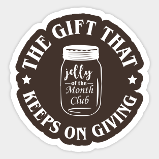 Jelly Of The Month Club Stickers | TeePublic