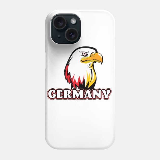 Germany Golden Eagle Phone Case by nickemporium1