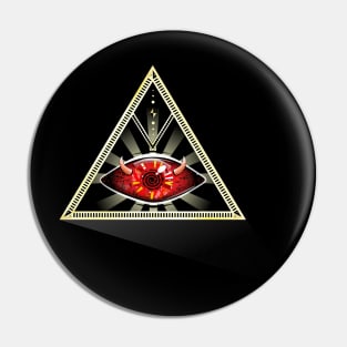 The Third Eye - occult Pin