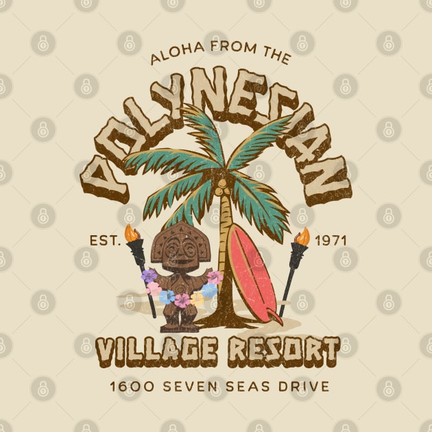 Polynesian village resort by Polynesian Vibes