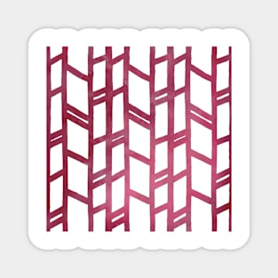 Pink Ladder Magnet