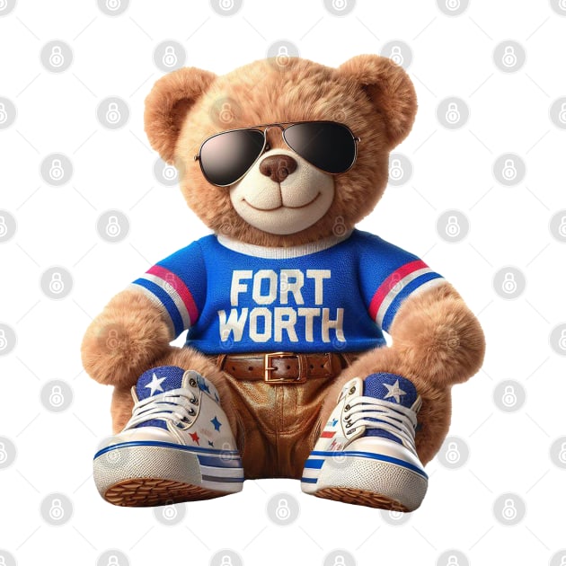 Fort Worth Teddy Bear by Americansports