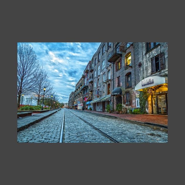 River Street Savannah Georgia by Gestalt Imagery