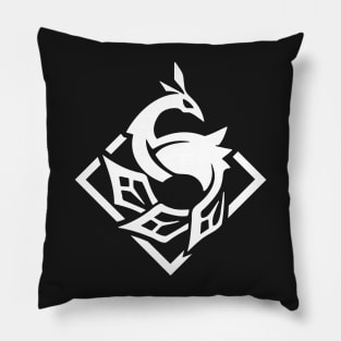 Genshin Impact Kaeya Emblem - White Pillow