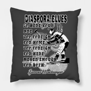 Diaspora Blues Pillow